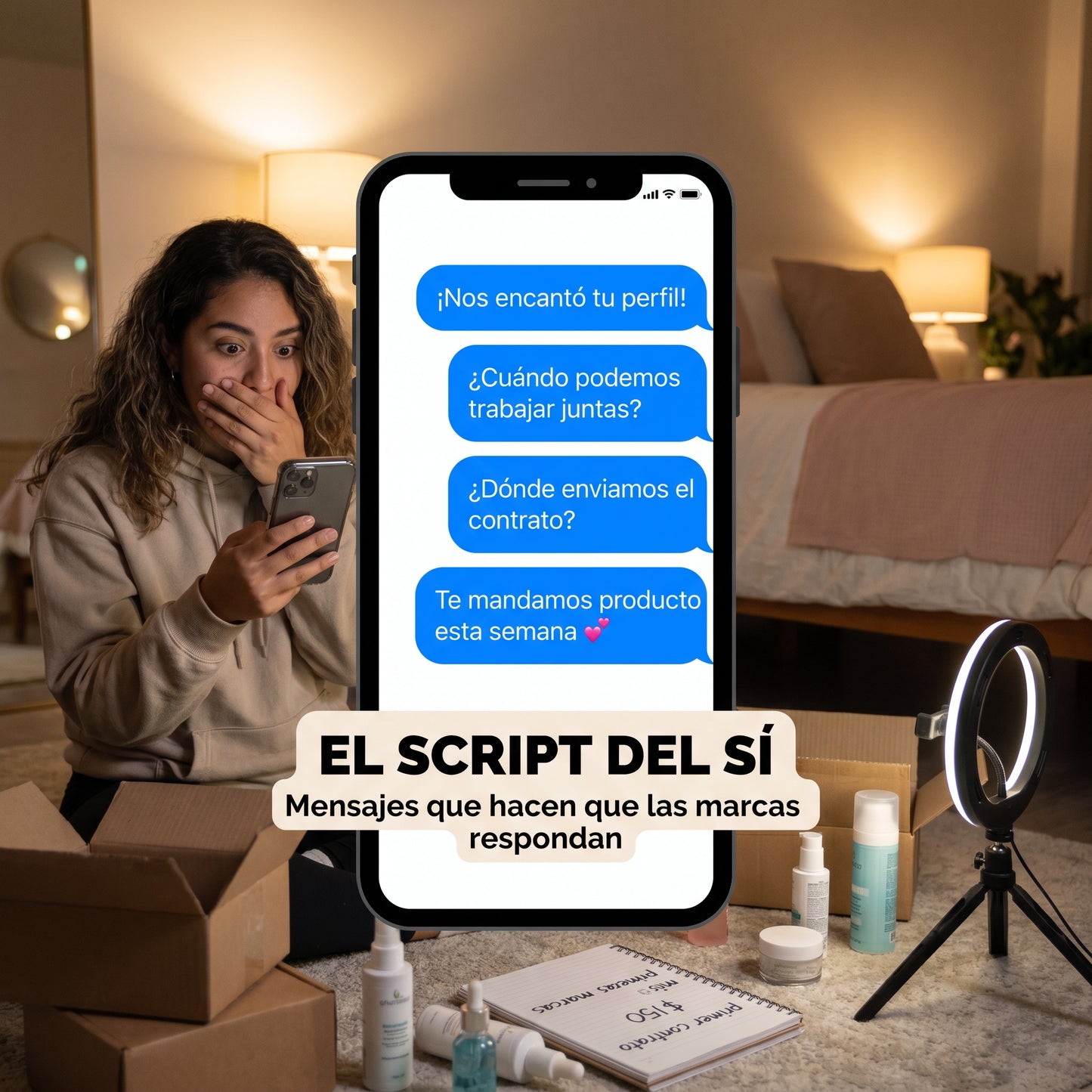 Biblioteca de 10 Guiones de Contacto