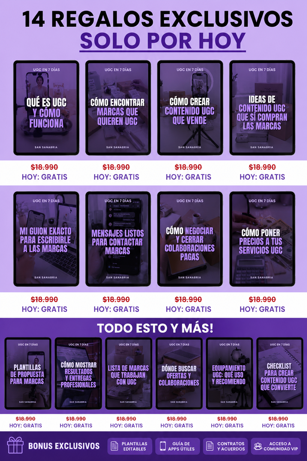 Convertite en creadora UGC profesional en 7 días + acompañamiento