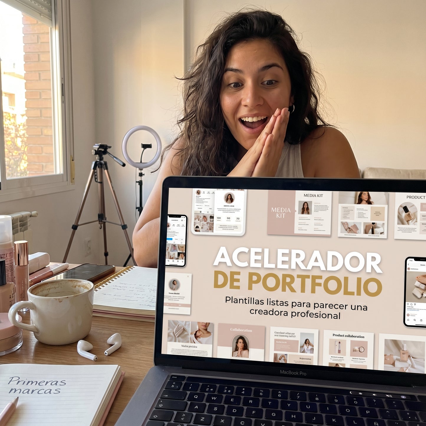Acelerador de Portfolio: Plantillas de canva profesionales
